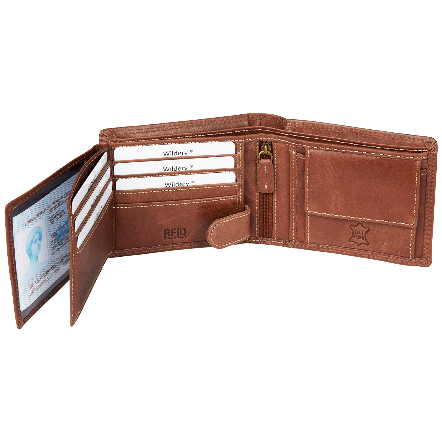 Wildery® Premium Herren Geldbörse