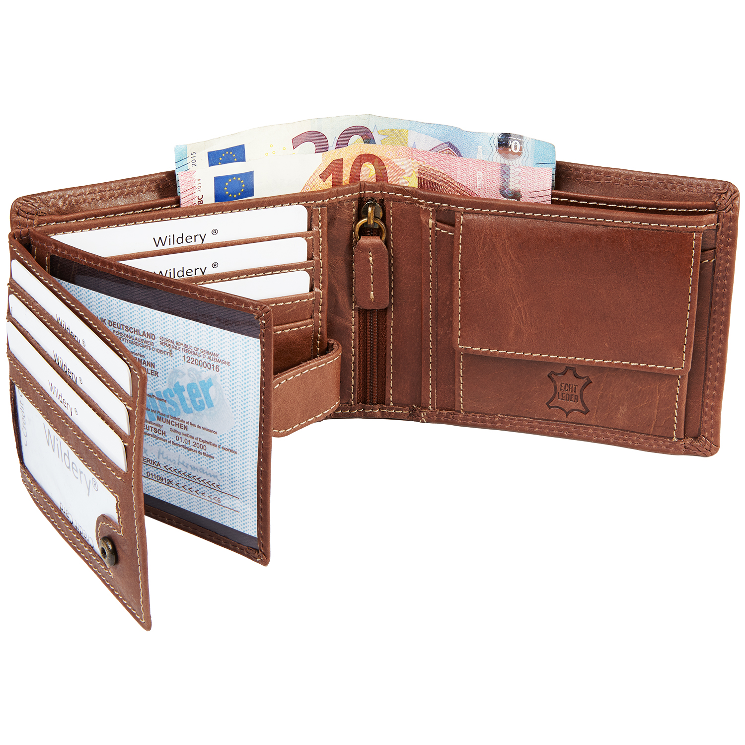 Wildery® Premium Herren Geldbörse