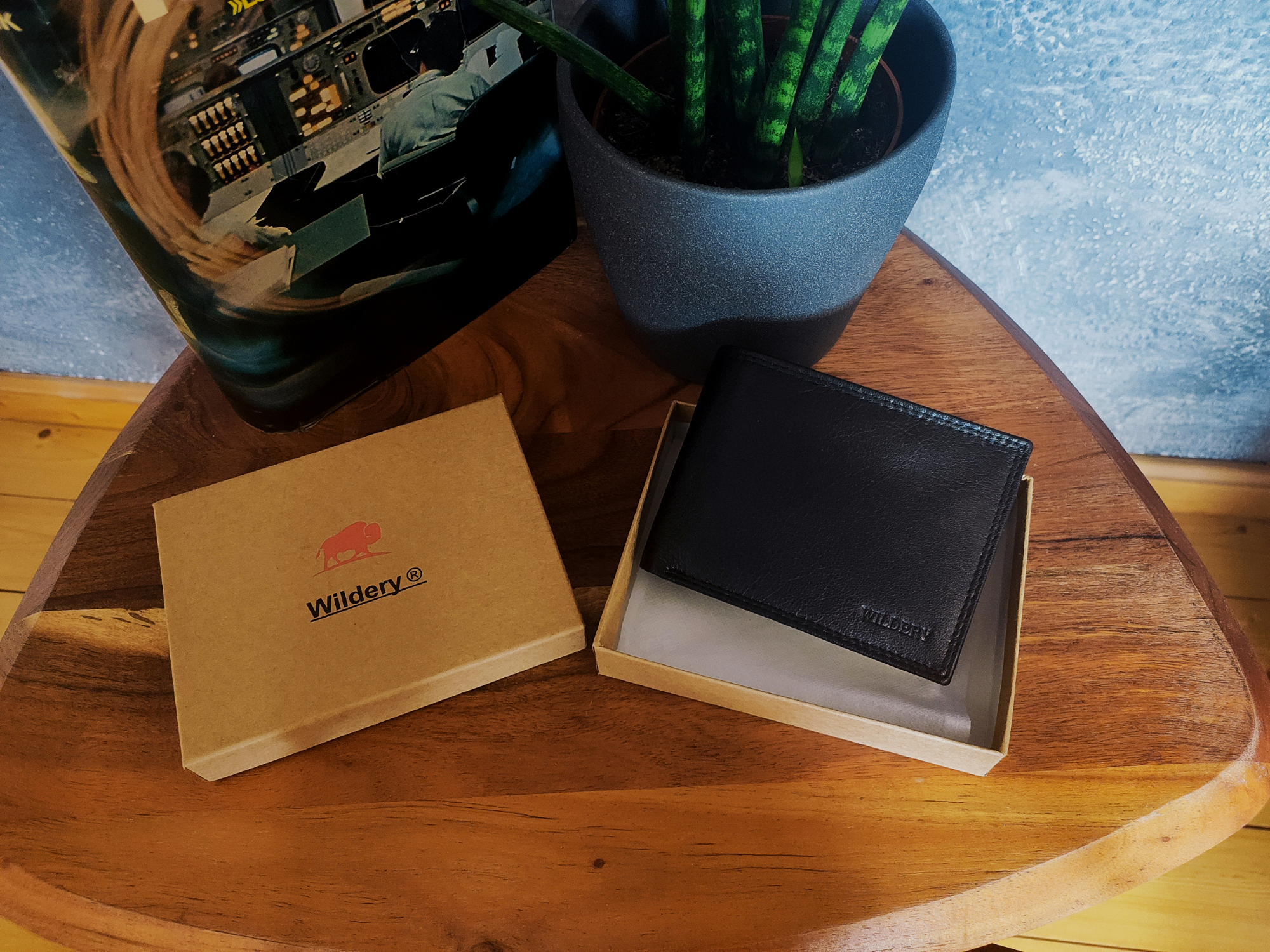 Wildery® Premium Nappa Leder Geldbörse