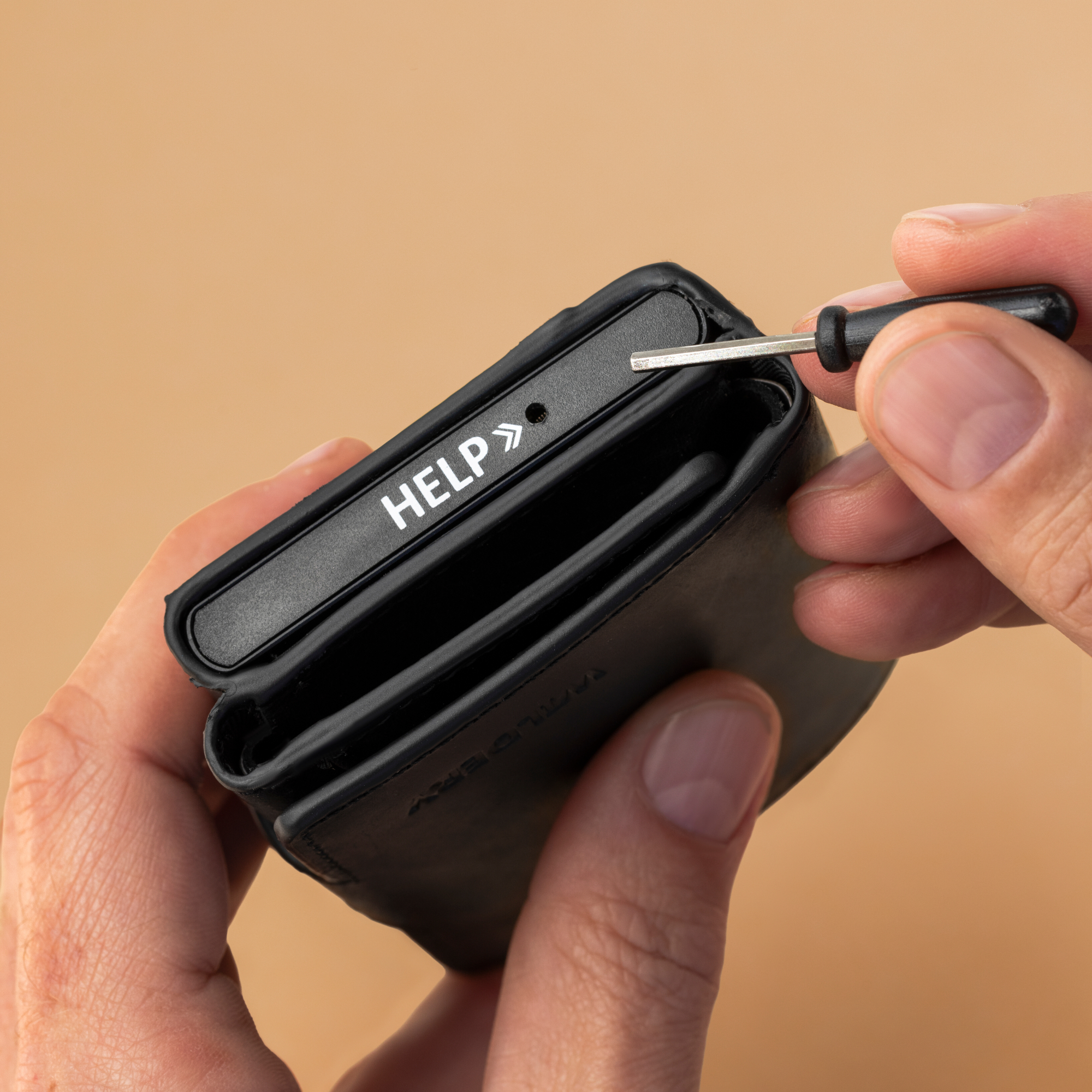 Wildery® Premium Leder Slim Wallet