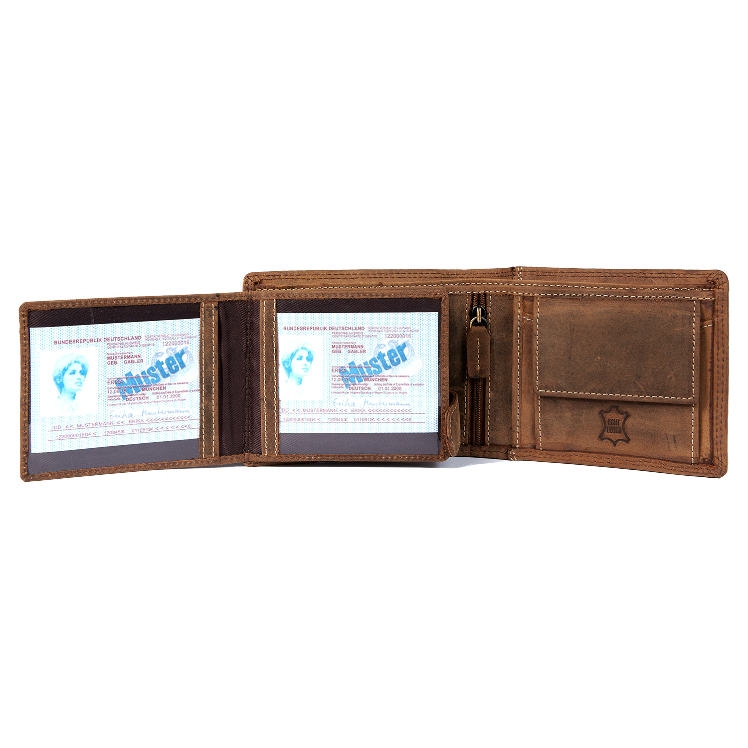 Wildery® Vintage Leder Geldbörse